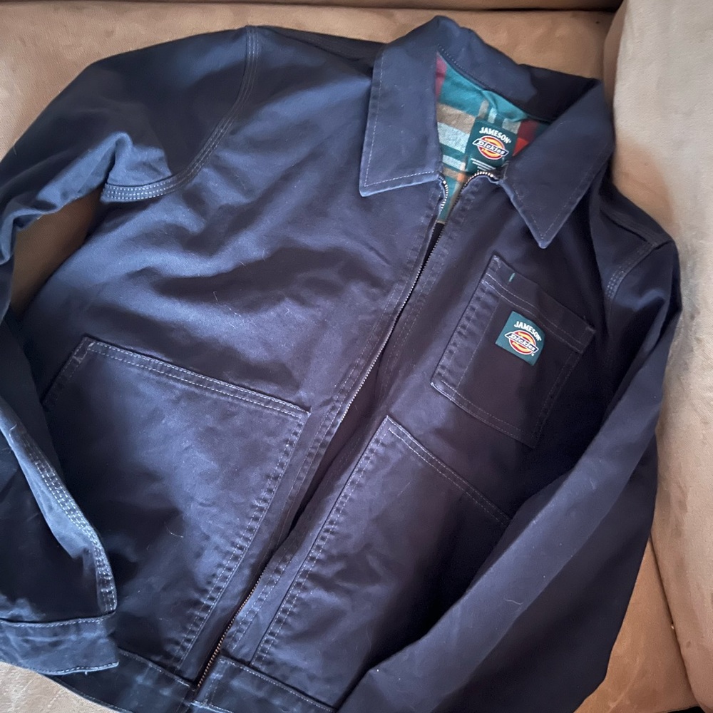 New Jameson x Dickies rare sold out Black jacket size large